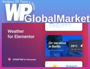 Synopter – Weather for Elementor