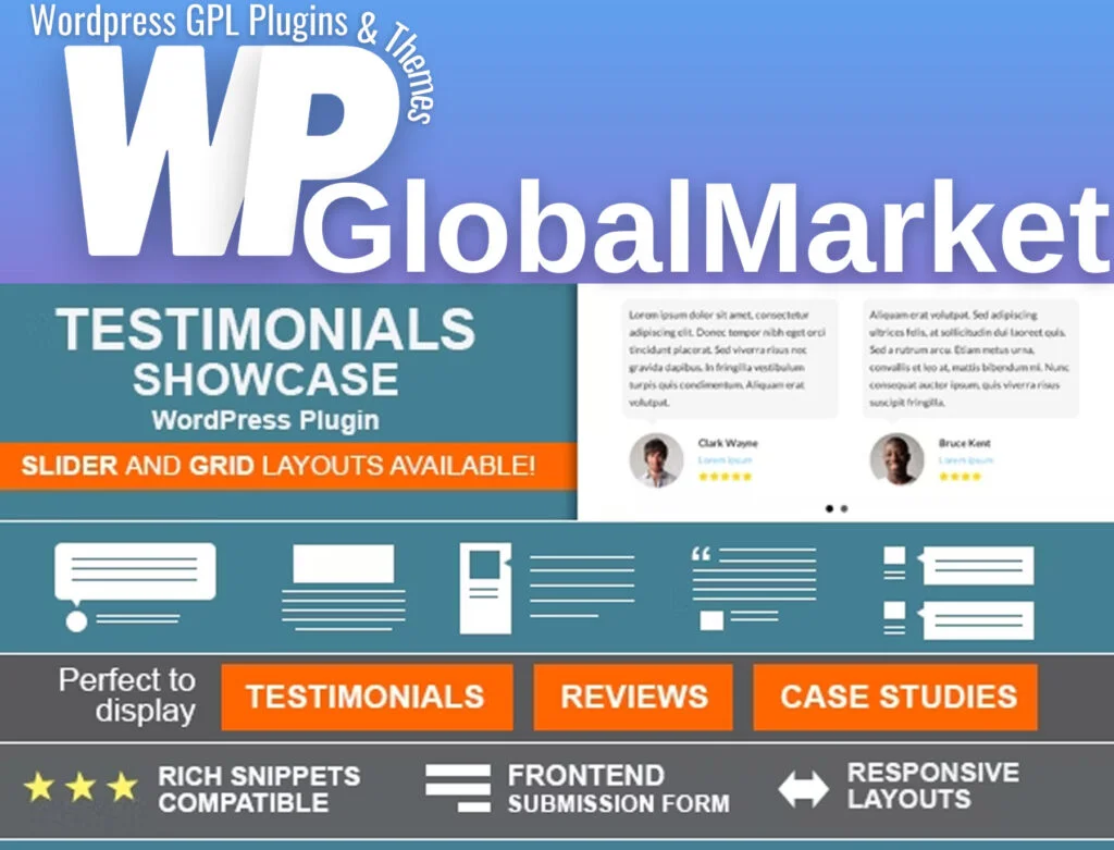 Testimonials showcase – wordpress plugin