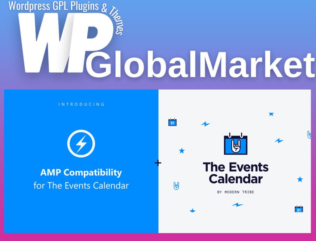 The Events Calendar for AMP