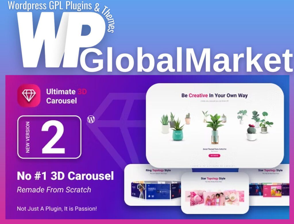 Ultimate 3D Carousel WordPress Plugin
