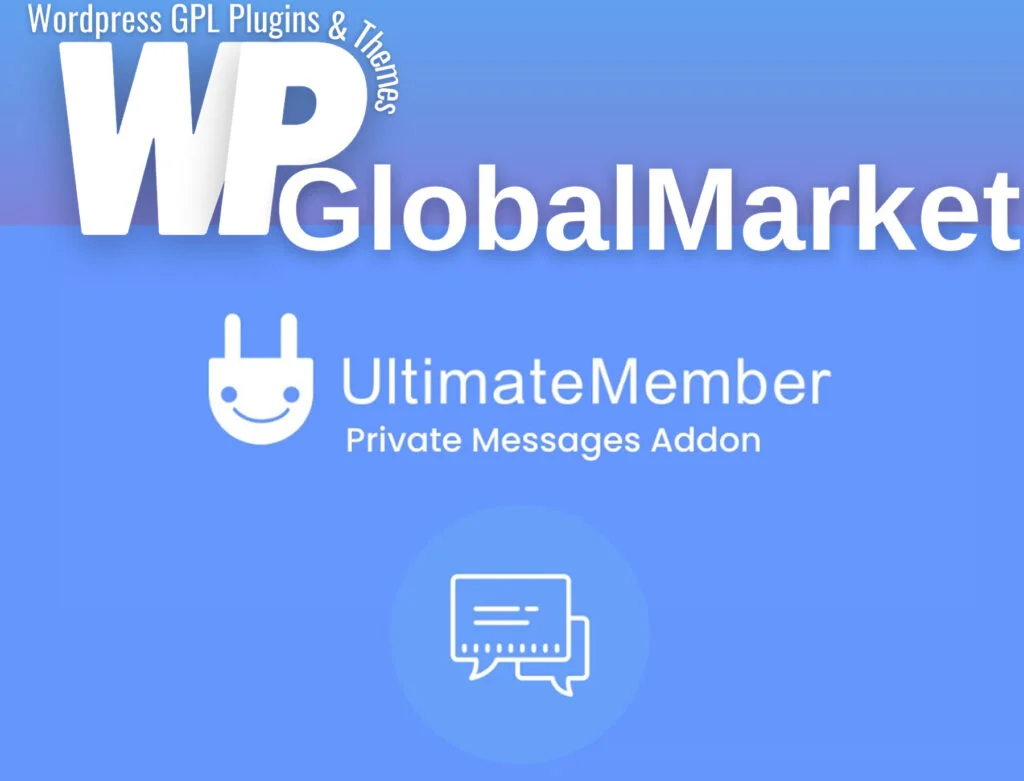 Ultimate member private messages addon