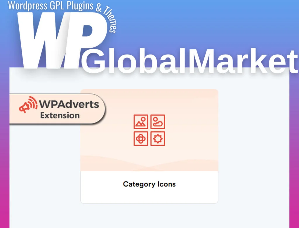 Wp adverts – category icons