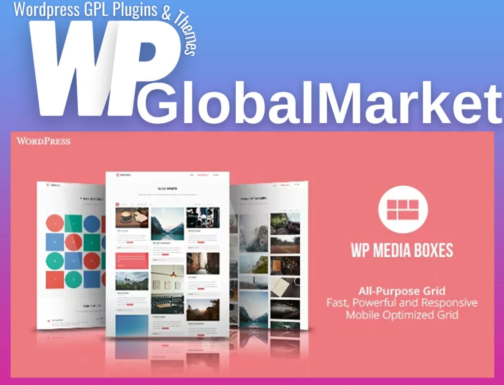 Wp media boxes portfolio – responsive wordpress grid plugin