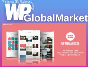 WP Media Boxes Portfolio – Responsive WordPress Grid Plugin