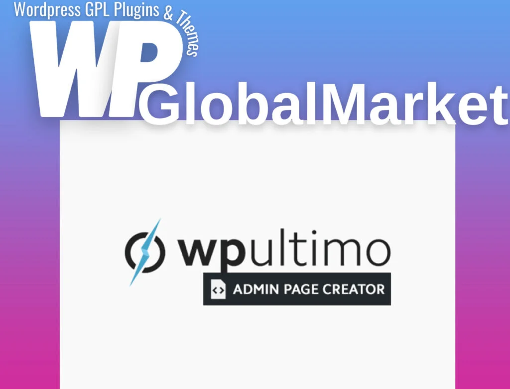 Wp ultimo – admin page creator addon