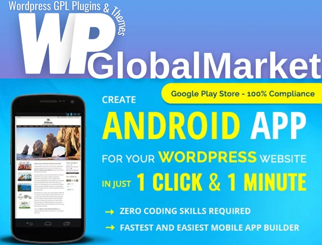 Wapppress builds android mobile app for any wordpress website