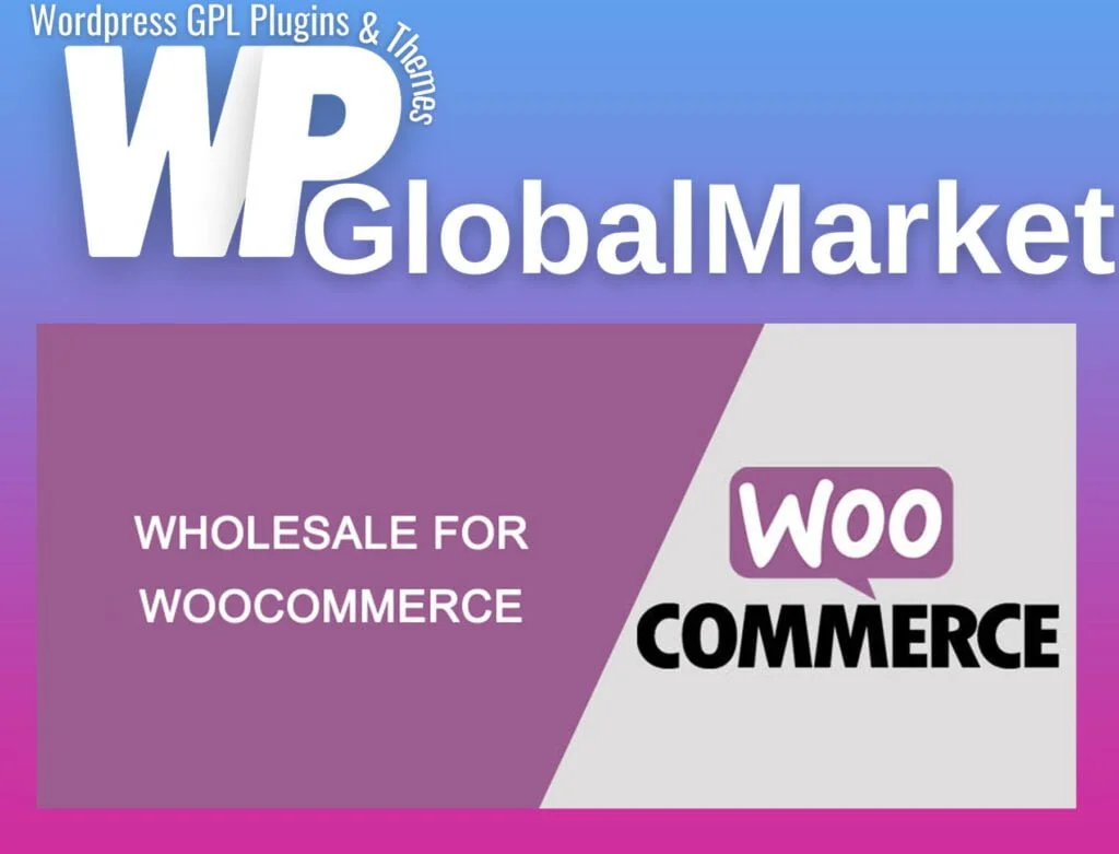 Wholesale for woocommerce