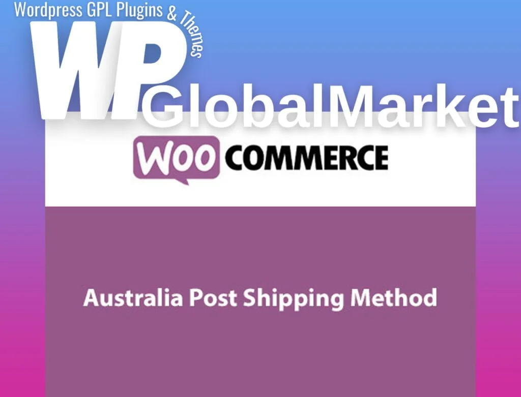 Woocommerce australia post shipping method