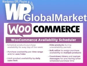 WooCommerce Availability Scheduler