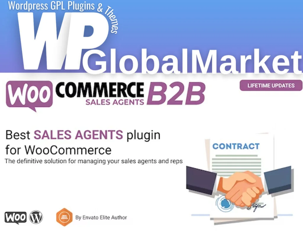 Woocommerce b2b sales agents