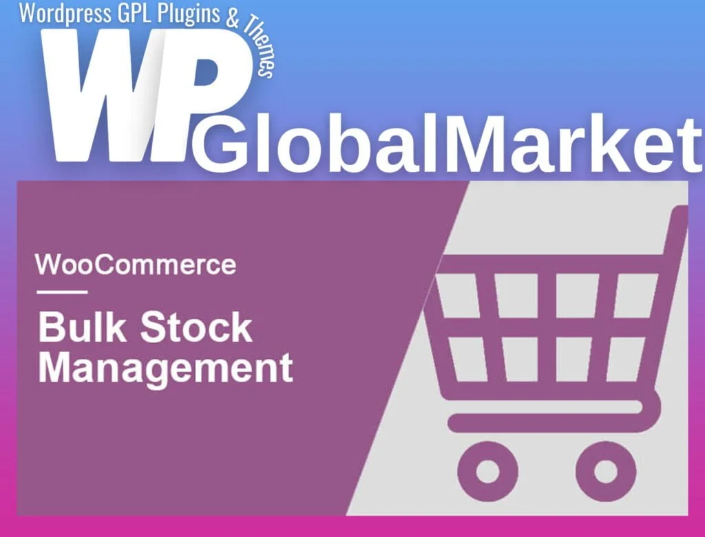 Woocommerce bulk stock management