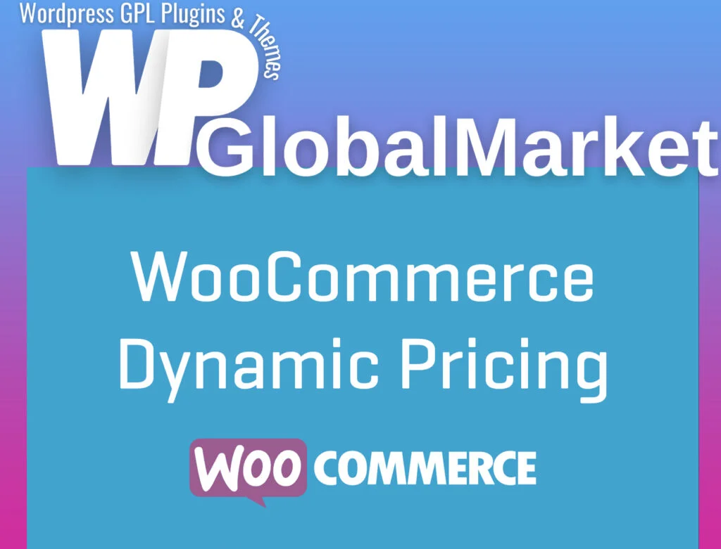 Woocommerce dynamic pricing