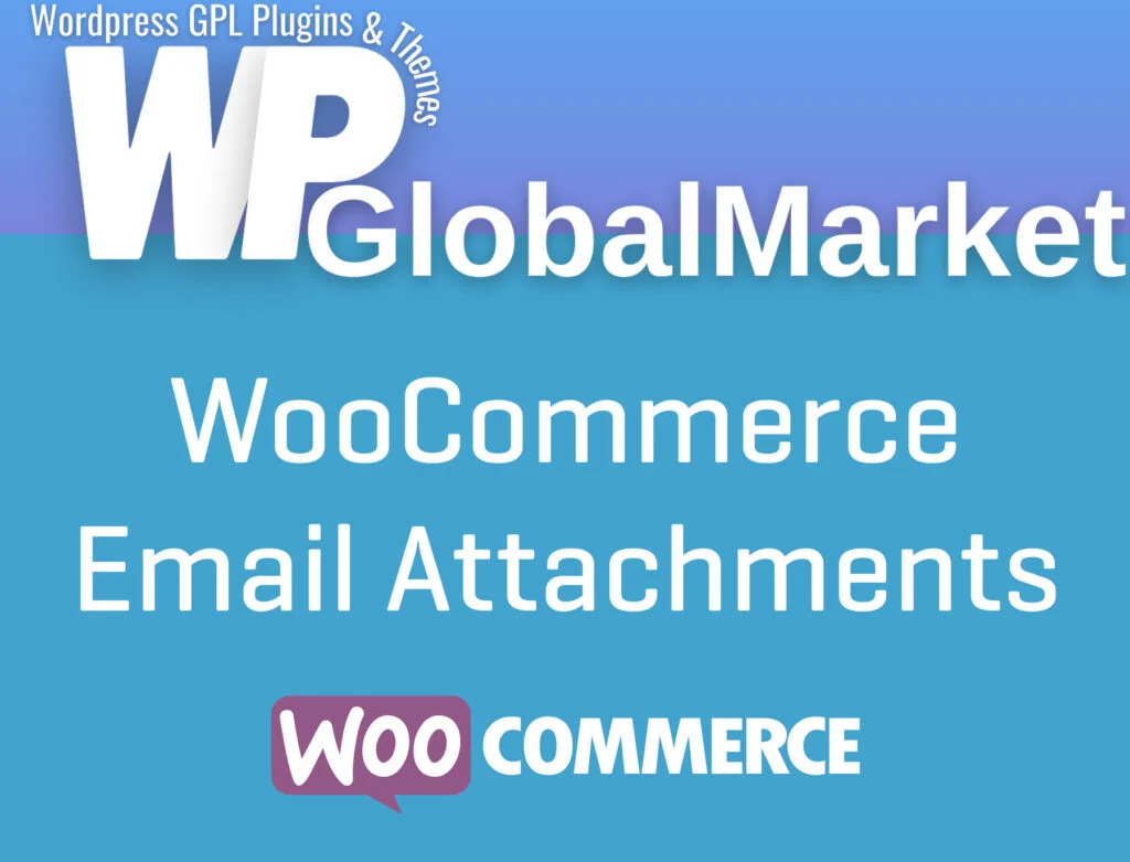 Woocommerce email attachments