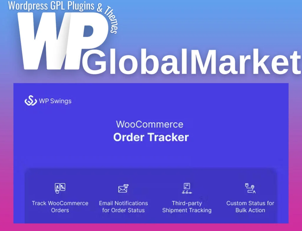 Woocommerce order tracker