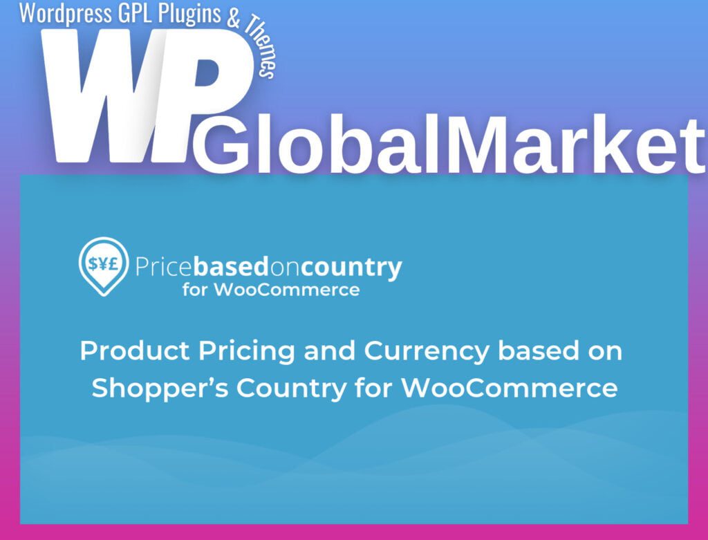 WooCommerce Price Based on Country Pro Add-on