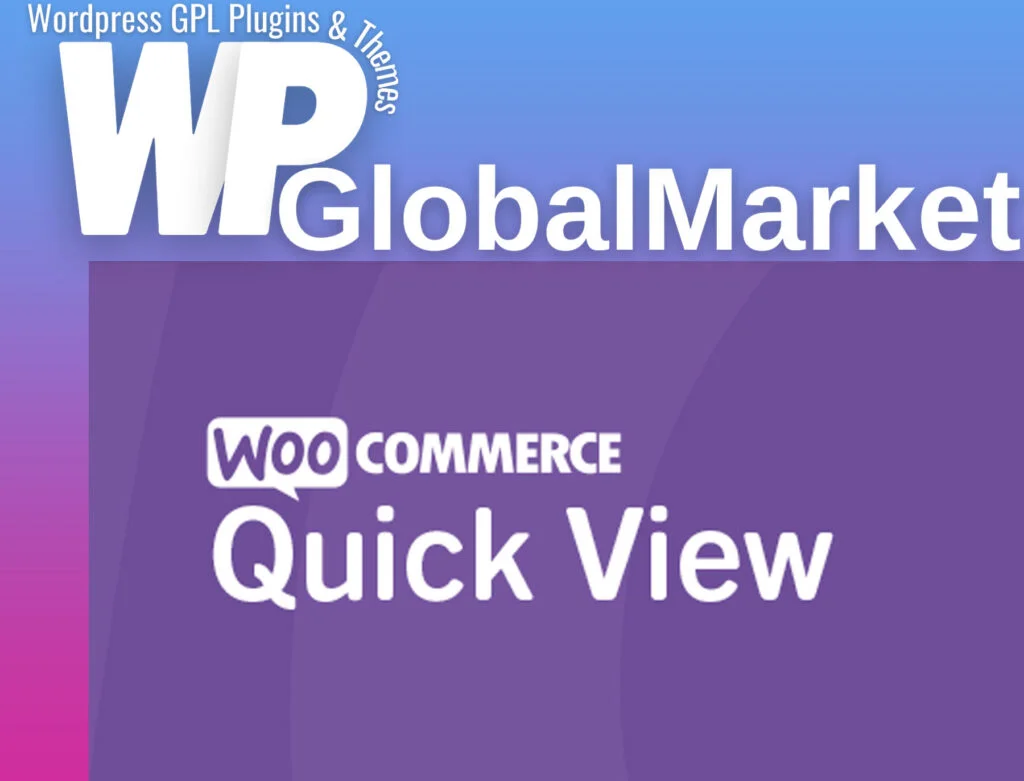 Woocommerce quickview