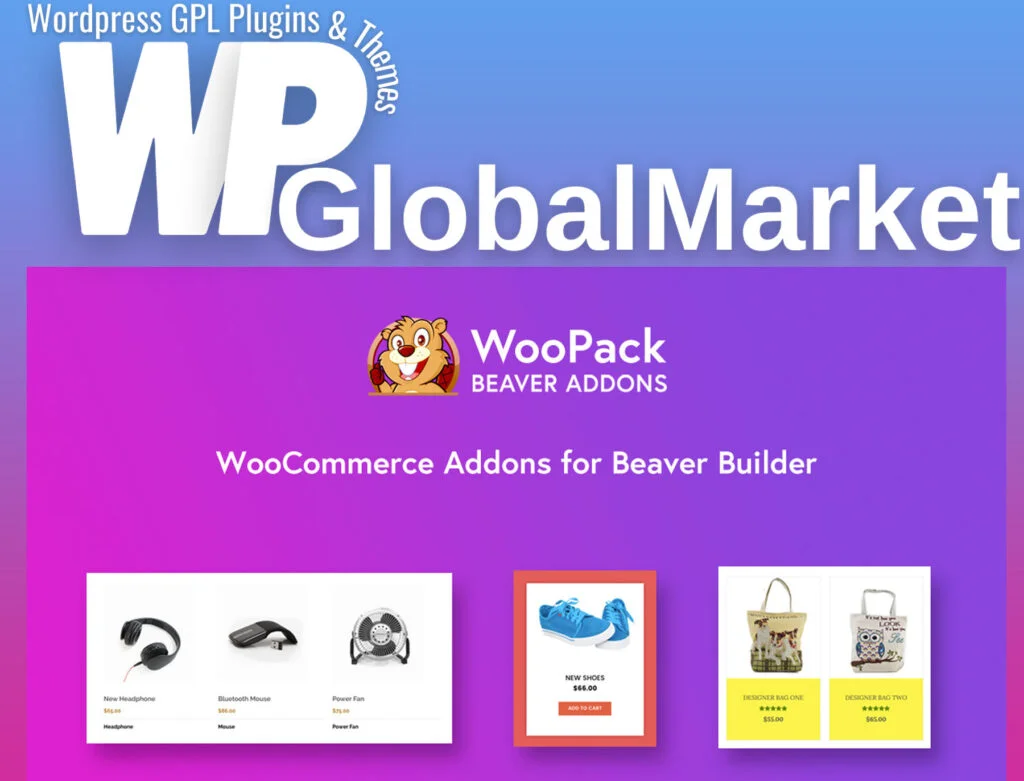 Woopack for beaver builder