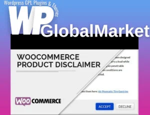 Woocommerce Product Disclaimer