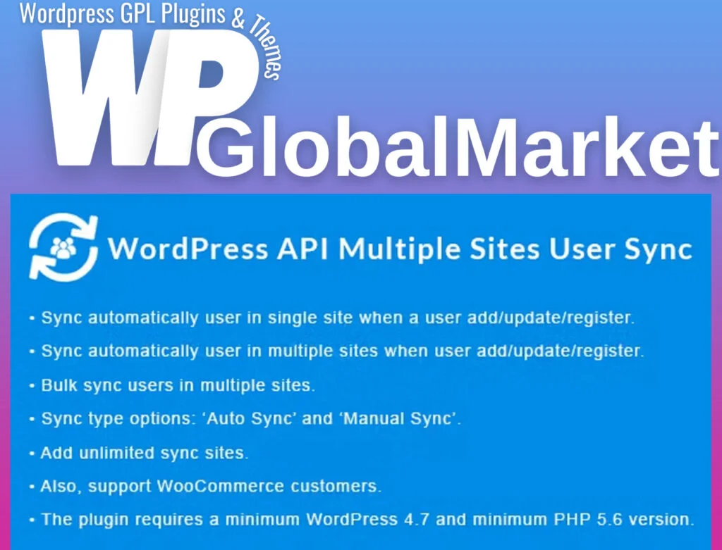 Wordpress api multiple sites user sync