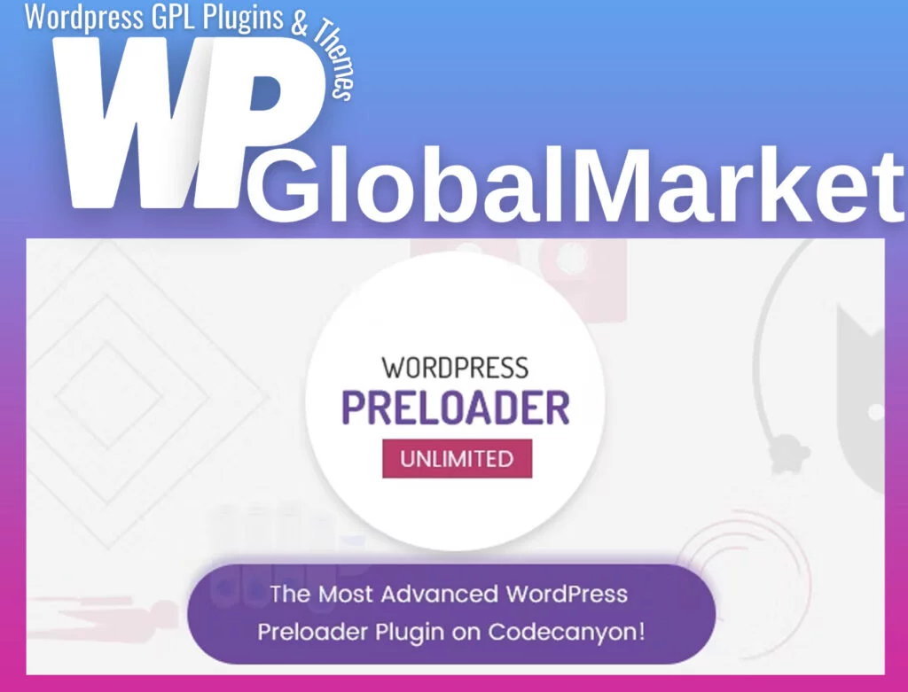 Wordpress preloader unlimited