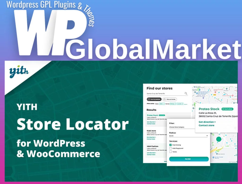 Yith store locator for wordpress