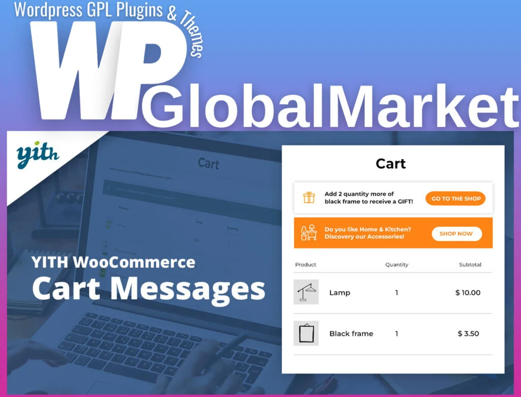 Yith woocommerce cart messages premium