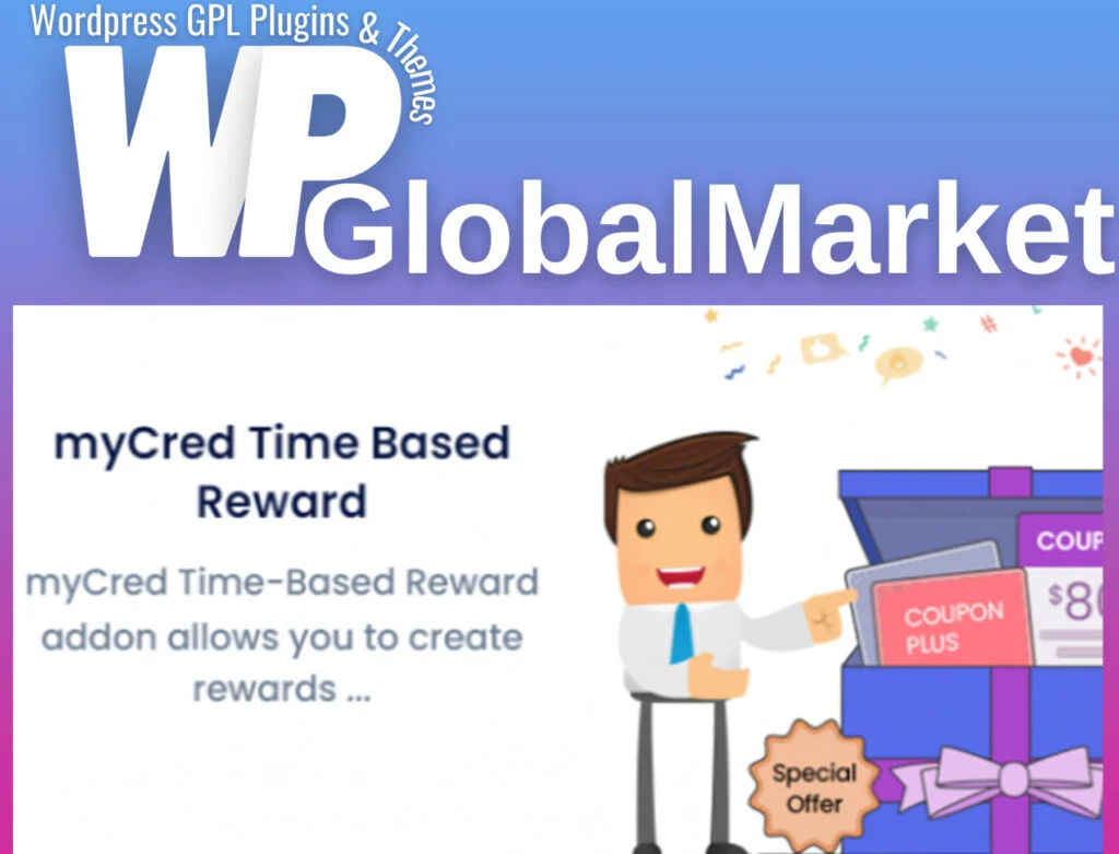 Mycred – time based reward addon