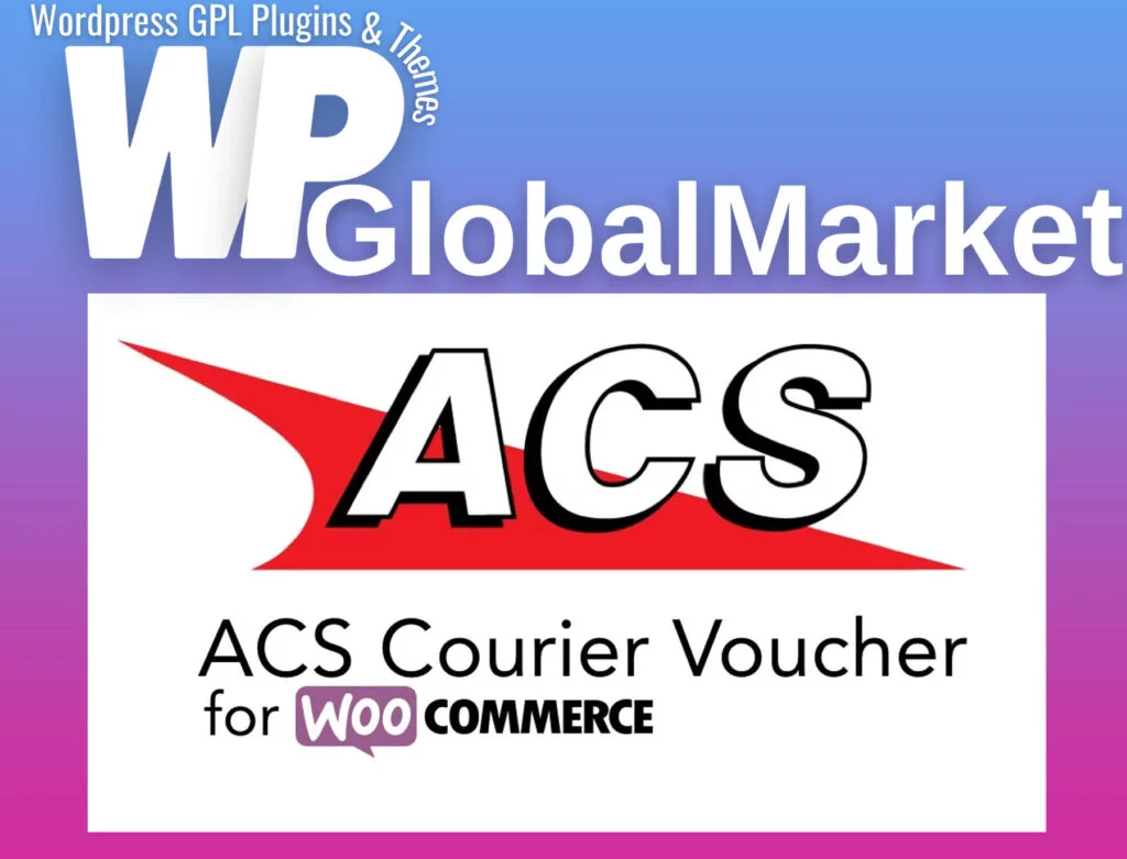 Acs courier voucher for woocommerce