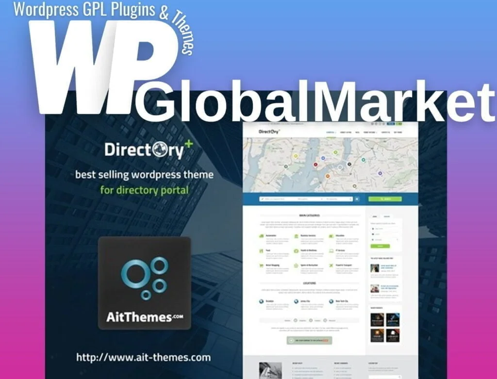 Ait directory plus wordpress theme