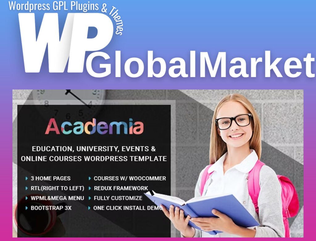 Academia – Education Center WordPress Theme