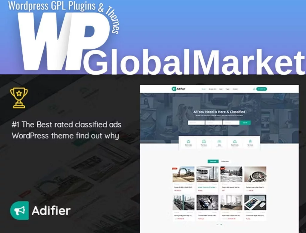 Adifier classified ads wordpress theme