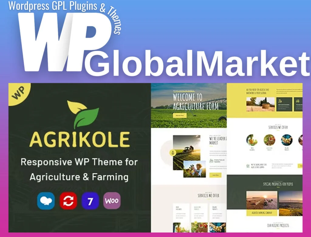 Agrikole | responsive wordpress theme for agriculture and farming