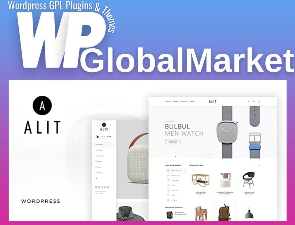 Alit – Minimalist Responsive Woocommerce Theme