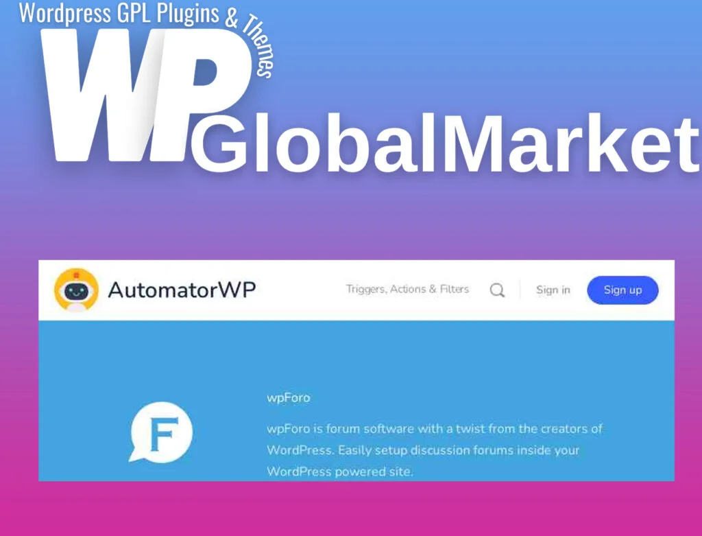 Automatorwp – wpforo