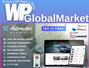 Automotive Car Dealership Business WordPress Theme