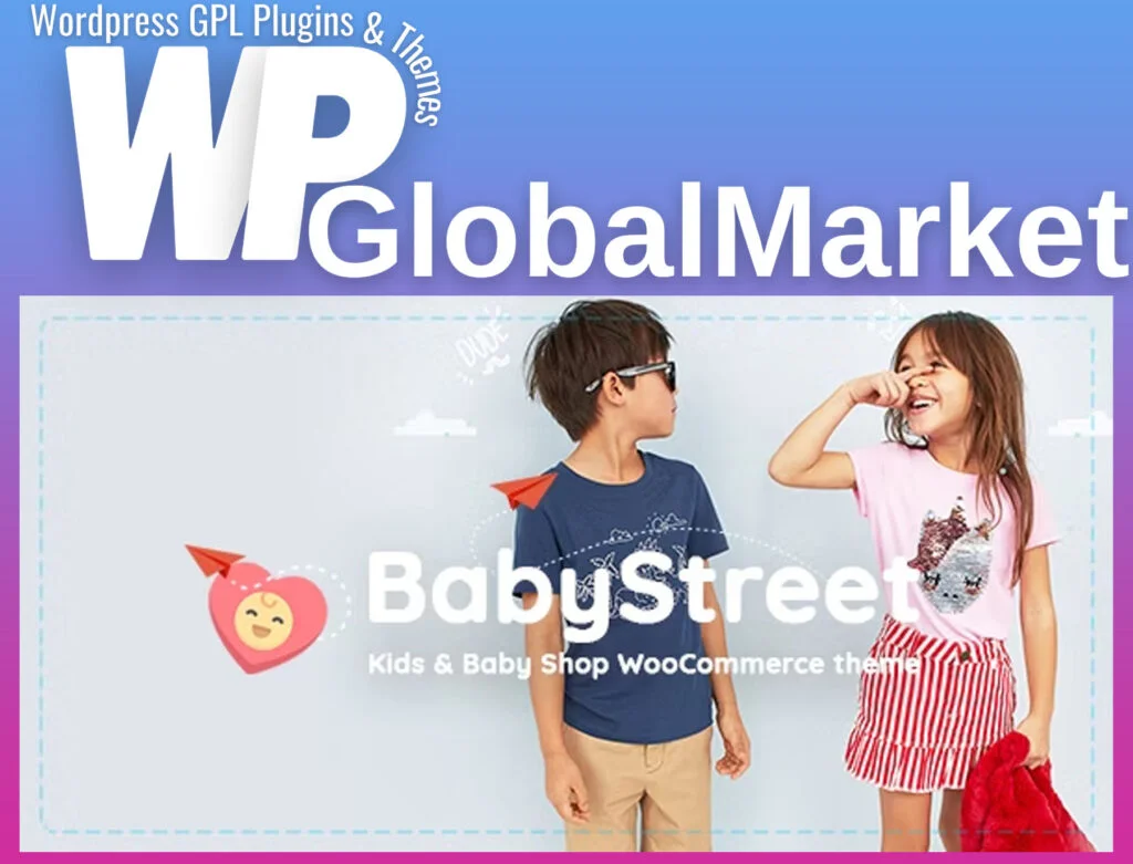 Babystreet woocommerce theme for kids