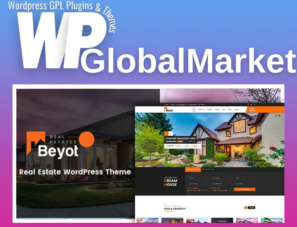 Beyot wordpress real estate theme