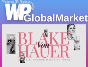 Blake von Hauer – Editorial Fashion Magazine Theme