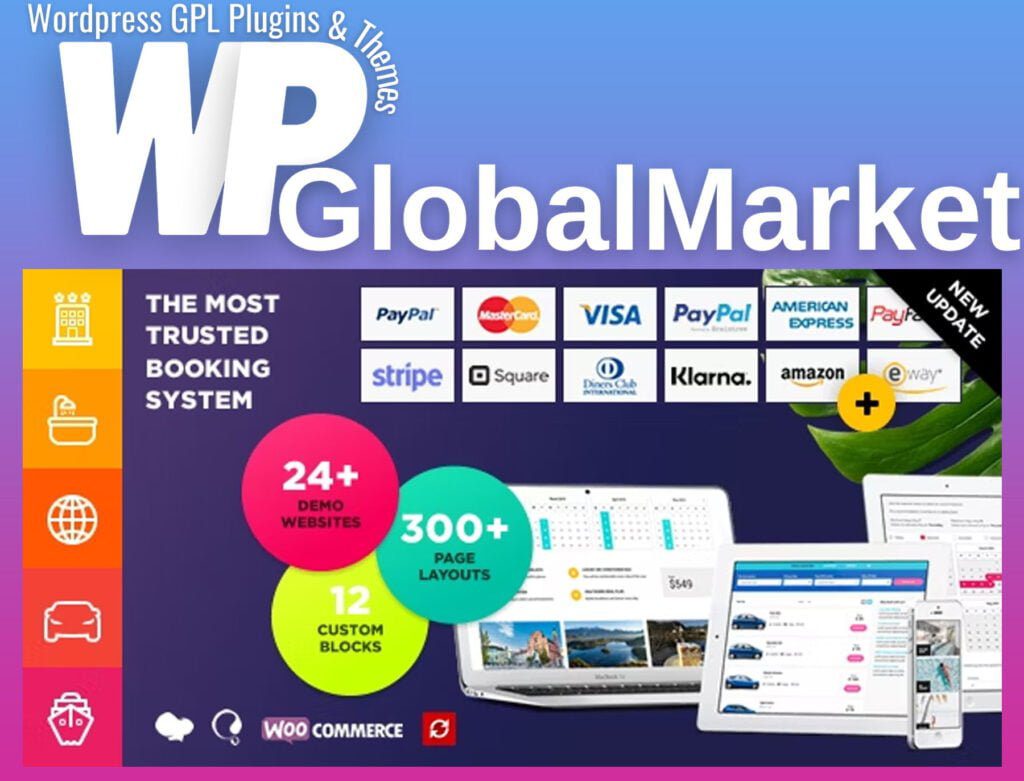 Book Your Travel – Online Booking WordPress Theme