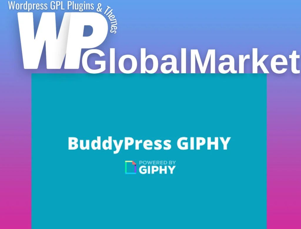 Buddypress giphy