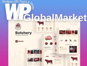 Butcha – Butchery Shop Elementor Template Kit