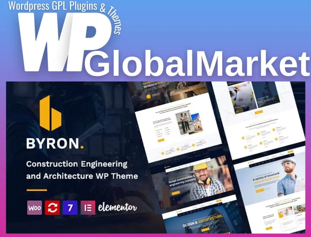 Byron | construction and engineering wordpress theme