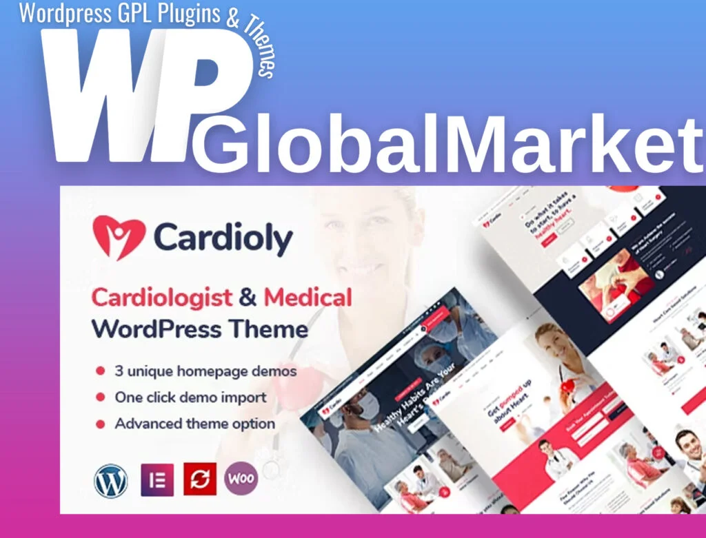 Cardioly – cardiologist and medical wordpress theme