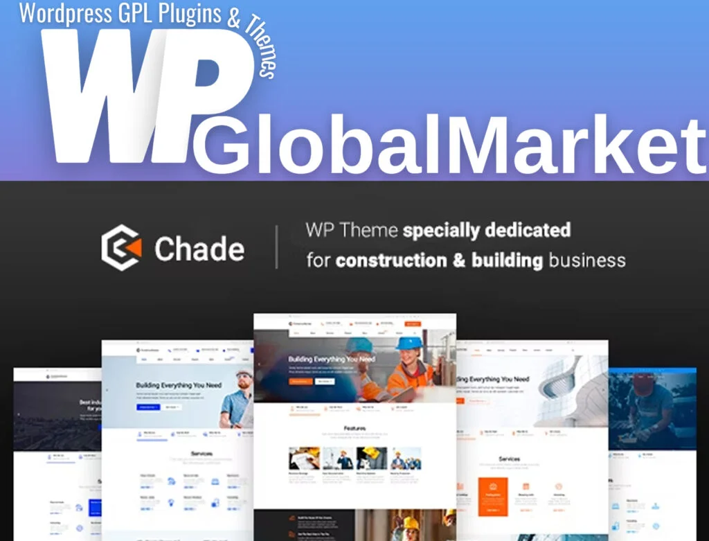 Chade – construction wordpress theme