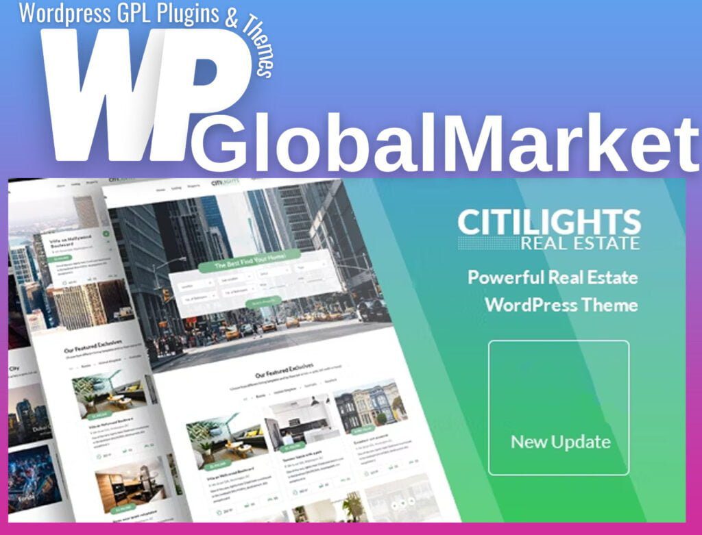 CitiLights – Real Estate WordPress Theme