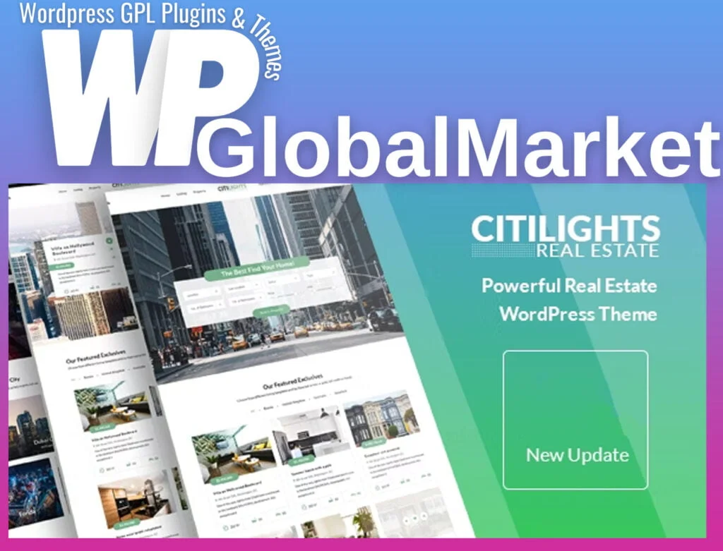 Citilights – real estate wordpress theme