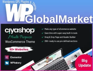 CiyaShop – Multi-Purpose WooCommerce