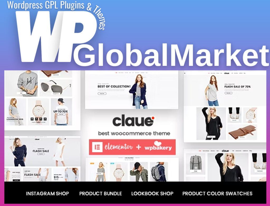 Claue Clean Minimal WooCommerce Theme