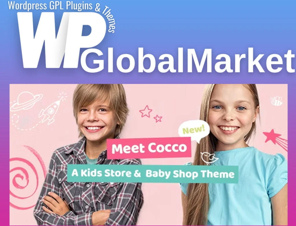 Cocco theme kids store and baby shop theme