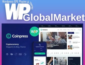 Coinpress – ICO Cryptocurrency Magazine and Blog WordPress Theme